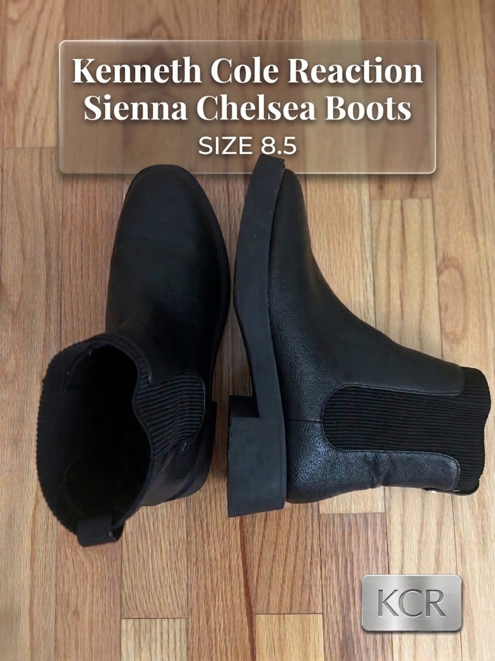 Kenneth Cole Reaction Women's Black Chelsea Ankle Boots